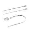 Conector Hebilla Sin Soldadura Cob 2P 8mm 10mm Tira de Luz Suave Monocolor Línea de Conexión Hebilla de Cristal Esquina en Forma de L
