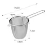 Mango de acero inoxidable 304 para tetera, filtro de té de acero inoxidable, filtro de té, filtro de té, accesorios para té