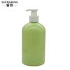 Venda por atacado 500ml rodada ombro loção imprensa frasco shampoo garrafa shampoo garrafa vazia chuveiro gel frasco desinfetante frasco