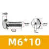 Tornillos Externos Hexagonales Huecos de Acero Inoxidable 316 con Orificio Pasante de Drenaje y Escape, Tornillos Perforados para Roscado al Vacío