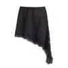Para Comercio Exterior Transfronterizo Europeo y Americano Ropa de Mujer Aliexpress Más Vendido Moda de Verano Versátil Asimétrica Falda de Encaje