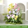 HY-DW5 Macetas florales artificiales, plantas verdes reales para decoración interior y exterior, restaurante, populares en redes sociales