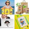 Amazon Kids Lindas Pegatinas de Dibujos Animados Fiesta Temática de Piratas Pegatinas Creativas para Juegos