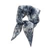 2025 Nuevo Pañuelo Triangular Mezcla de Seda y Algodón Moda de Primavera y Verano para Mujer Pañuelo Pequeño Versátil Decoración para la Cabeza