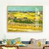 Pintura decorativa de Van Gogh, pintura para pasillo, pintura para restaurante, pintura colgante, pintura al óleo de la cosecha, mural de pasillo, pintura de pared de sala de estar, pintura de pasillo, pintura de cielo estrellado