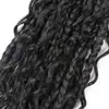 Peluca de Fibra Química Europea y Americana Peluca de Ganchillo Trenza de Río Trenza de Tres Hilos Trenzas de Caja de Río