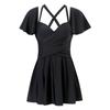 Traje de baño para mujer talla grande con estampado de flores Vestido de una pieza para mujer Cubre vientre Estilizado Sexy Corea del Sur Ins Traje de baño para aguas termales
