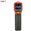 Termómetro infrarrojo de pantalla a color de alta precisión UT301A +/UT302A +/UT303A + alarma de alta y baja temperatura