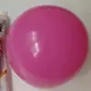 Globo de látex redondo de 18 pulgadas con placa de matrícula de viento engrosado, decoración para bodas, fiestas de cumpleaños, globos de colores al por mayor