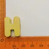 26 Letras Inglesas Flor de Sapato Buraco de Sapato Acessórios de Sapato Letra Acessórios Diy Flor de Sapato Dia do Trabalho Acessórios de Sapato Fivela Acessórios