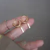 Pendientes de Aro Irregulares de Alta Gama para Mujer, Lujo Accesible Diseño de Nicho, Elegantes de Celebridad de Internet, Pendientes Exagerados, Pendientes, Pendientes