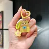 Llavero Luminoso Estéreo Lindo Cerdo Estrella Ins Mochila Escolar Dibujo Animado Regalo Colgante Chica Dulce Venta al por Mayor
