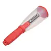Pelador multifuncional con tapa de almacenamiento, raspador anti salpicaduras, pelador de verduras y frutas, cuchillo pelador para el hogar