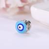 Estilo Étnico DIY Ojo Azul Aleación Cuentas Pulsera Accesorios Collar Bohemio Cuentas Espaciadoras Materiales para Joyería
