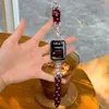 Pulseira de RelógioCompatível com pulseira de relógio Xiaomi 9 Pro, metal duplo diamante gato KT 8 Pro Redmi 654 pulseira de pulso feminina