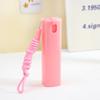 Botella Atomizadora Sencilla de Color Caramelo, Botella Atomizadora Pequeña de Alcohol Desinfectante para Niñas, Botella Dispensadora de Agua para Maquillaje de Viaje y Salida