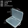 Caja Rectangular de Plástico PP para Guardar Cuentas Cuadradas, Joyería, Equipo de Pesca, Accesorios de Ferretería, Productos Pequeños y Pines