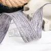 Cinta Coreana Rayas Gruesas Doble Color Algodón Lino Cinturón Accesorios para el Cabello diy Material Empaque de Caja de Regalo Cinturón Sombrero de Paja Cinturón Decorativo