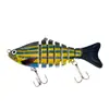 Há um Relatório de Teste para uma Isca de Pesca Realista de 7 Seções, Afundante, 10cm, 16g, Isca Dura Multiseção para Pesca, Atacado de Equipamentos de Pesca