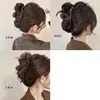 Pinza Grande para Mujer 2025 Nuevo Estilo de Alta Gama Parte Posterior de la Cabeza Pinza de Tiburón para el Cabello Accesorio para el Cabello Pinza