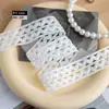 Venda Direta da Fábrica 2,0/2,5 cm Elástico Ondulado de Água Listrado Duplo Fita Decorativa para Lingerie Feminina