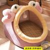 Cama para Cachorro para Aquecimento de Inverno, Adequada para Cães Pequenos Como Teddy, Uso em Todas as Estações, Casa Villa para Gatos Dormirem, Casa para Pets Atacado
