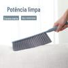 Escova Simples para Tirar Poeira de Cama Doméstica com Cerdas Macias, Ferramenta Fofa para Limpeza de Cama e Kang, Escova de Limpeza Multifuncional com Cabo Longo para Roupa de Cama