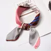 Pañuelo cuadrado pequeño para mujer 50 cm rejuvenecedor Corea del Sur pañuelo pequeño versátil artístico retro chic cinta para el pelo bufanda ins 2020 Nuevo