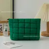 Bolsa de Algodón Acolchada Cuadros Bordados Hecha a Mano en Etsy, Bolso Tote Elegante de un Solo Hombro, Bolso Pequeño Versátil de Moda, Estilo Ins