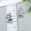 Acessórios para Joias DIY K Branco Gotejamento de Óleo Liga Estrela de Cinco Pontas Coroa Pingente Conjunto Misto de 100 Estilos para Pulseiras e Colares