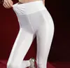 Medias Transparentes 70D Brillo Aceitoso 100D Barra DJ Performance Talla Grande Brillo Aceitoso Reflectante Yoga con Pie Calzas de Baile