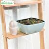 Fornecimento Direto da Fábrica Vaso de Flor Automático Absorvente Diâmetro Grande Desktop Suculenta Rosa Verde Resina Vaso de Flor Automático Absorvente Atacado