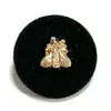 Botones Flocados de Abeja Dorada y Cicada Botones Metálicos Negros de Alta Gama Botones Decorativos para Suéter Traje Chaqueta Abrigo Venta al por Mayor