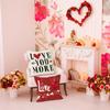 Nueva Funda de Almohada para San Valentín Funda Decorativa de Amor Funda para Cojín Decorativo de Dormitorio para Parejas Venta al por Mayor Transfronteriza