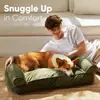 Sofá para mascotas más vendido de Amazon, cama para perros desmontable para perros medianos y grandes, nido cálido y cómodo para mascotas, cojín grueso para mascotas