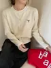 Cárdigan de punto bordado rojo para mujer, prenda exterior de otoño e invierno, nuevo suéter fino, ajuste ceñido, manga larga, prenda interior, top básico