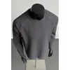 Chegada Nova Outono 2026 Estilo Hong Kong Camiseta Oversized Gola Redonda Estruturada Manga Longa M-5X HT26621-TeP19