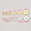 Espaciadores ultrafinos en forma de dona de cobre, cuentas espaciadoras para collares de perlas, cuentas sueltas, cuentas espaciadoras para pulseras DIY, accesorios para joyería hechos a mano
