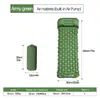 2024 Pie Nuevo Individual Rombo TPU Esterilla Inflable Tienda de Campaña Exterior Ultra Ligera Portátil Esterilla Impermeable Cama Inflable