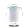 Tetera Plástica Fría para el Hogar Tetera Hirviendo Tetera Fría Gran Capacidad Tetera Fría para Refrigerador Tetera para Jugo Flor de Té Logo Imprimible