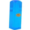 Venta al por mayor de material para sello orgánico de cabeza redonda, Material para sello de nombre de cristal de imitación de color transparente, Material para sello acrílico cuadrado