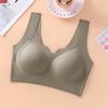 Ropa interior para mujer de pecho pequeño, engrosada, anti-flacidez, realce paramarario, sin costuras, sin aro de acero, sin talla, estilo camiseta, sujetador de espalda bonita