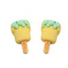 Accesorios de helado de resina de dibujos animados, pegamento para bricolaje, fundas para teléfono móvil, pegatinas para refrigerador, accesorios de comida y juegos, accesorios para el cabello y la cabeza para niños.