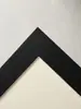 Marco de Fotos de Cartón con Revestimiento Interior para Montar Gouache, Bocetos, Caligrafía y Pinturas, Marco de Papel Blanco 8 Aberturas para Enmarcar y Exhibición en Galerías de Arte