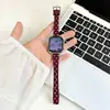 CorreaMantianxing Correa Adecuada para Correa de Reloj Apple S12 S10987Se, Pulsera Versátil de Lujo Ligero para Mujer