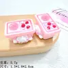 Juguete de Comida Simulada Cuchara Hecha a Mano Caja de Yogur Accesorios de Resina Pegamento de Crema para Manualidades Pasador Caja de Joyería Material para Joyería
