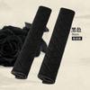 Cubierta de Hombro para Cinturón de Seguridad de Coche Premontada Lista para Cruce Fronterizo Extendida Invierno Felpa Cálida y Cómoda Cubierta para Cinturón de Seguridad de Coche Par
