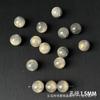 Cuentas de Resina de Arena Flotante Chapadas en Oro Cielo Estrellado de 8/10 mm Cuentas Sueltas Hechas a Mano DIY Accesorios para Pulsera Collar Cuentas