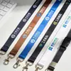 Cordão personalizado com fecho lagosta integrado, cordão de pulso, cordão com fecho duplo, cordão para celular, cordão porta-crachá