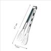 Nuevos Clips para Alimentos de Acero Inoxidable al por Mayor Clips para Barbacoa Coreana Clips para Barbacoa Comerciales Clips para Alimentos de Silicona de Tres Líneas para Cocina